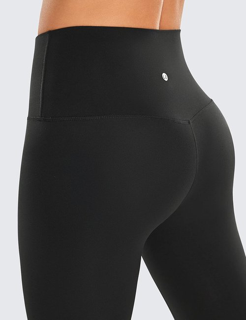 CRZ YOGA High Waisted Butterluxe Capris - Buttery Soft 17-Inch Workout Leggings for Ultimate Comfort
