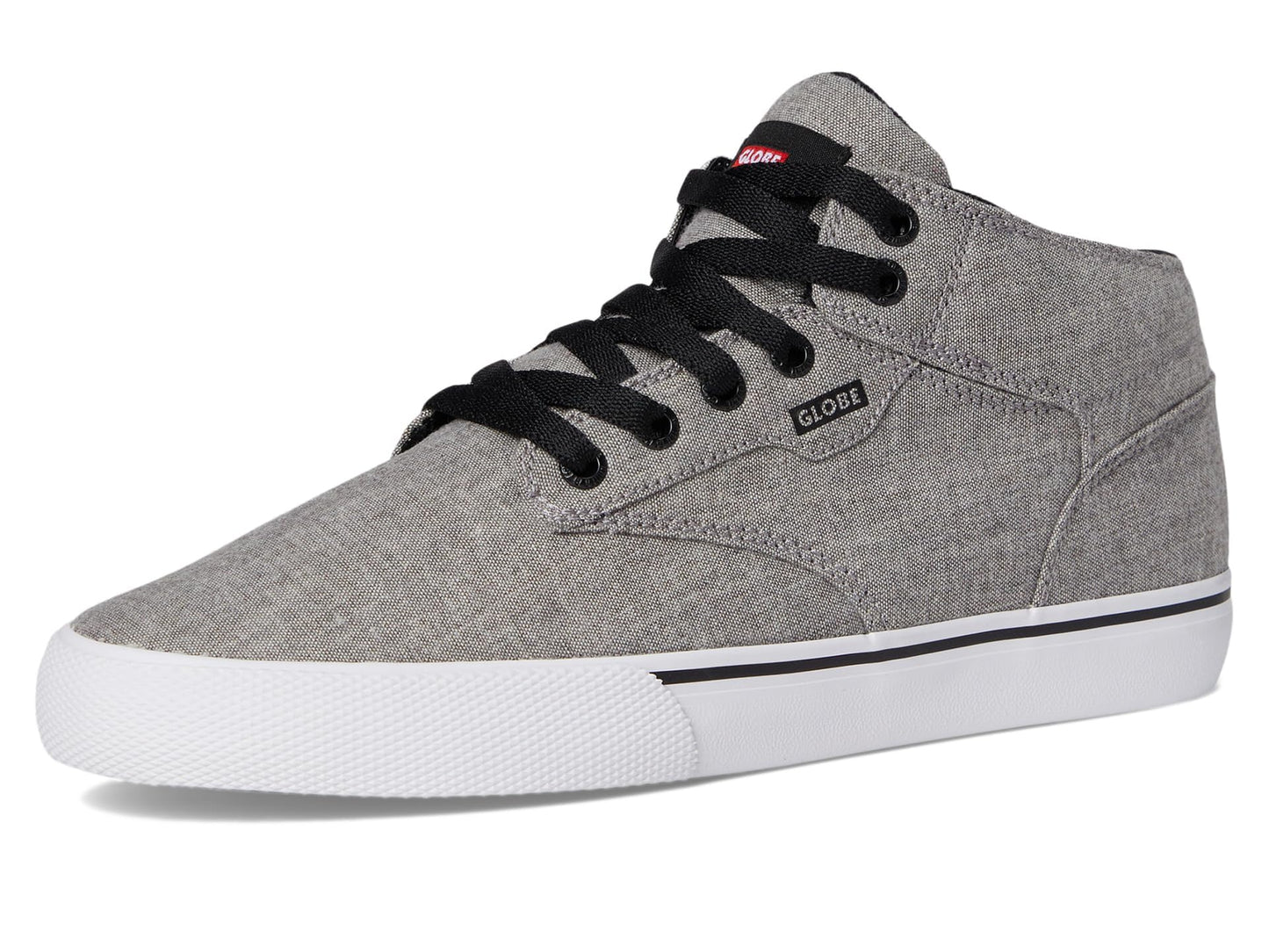 Globe Men's Motley Mid Grey Chambray 9 Medium