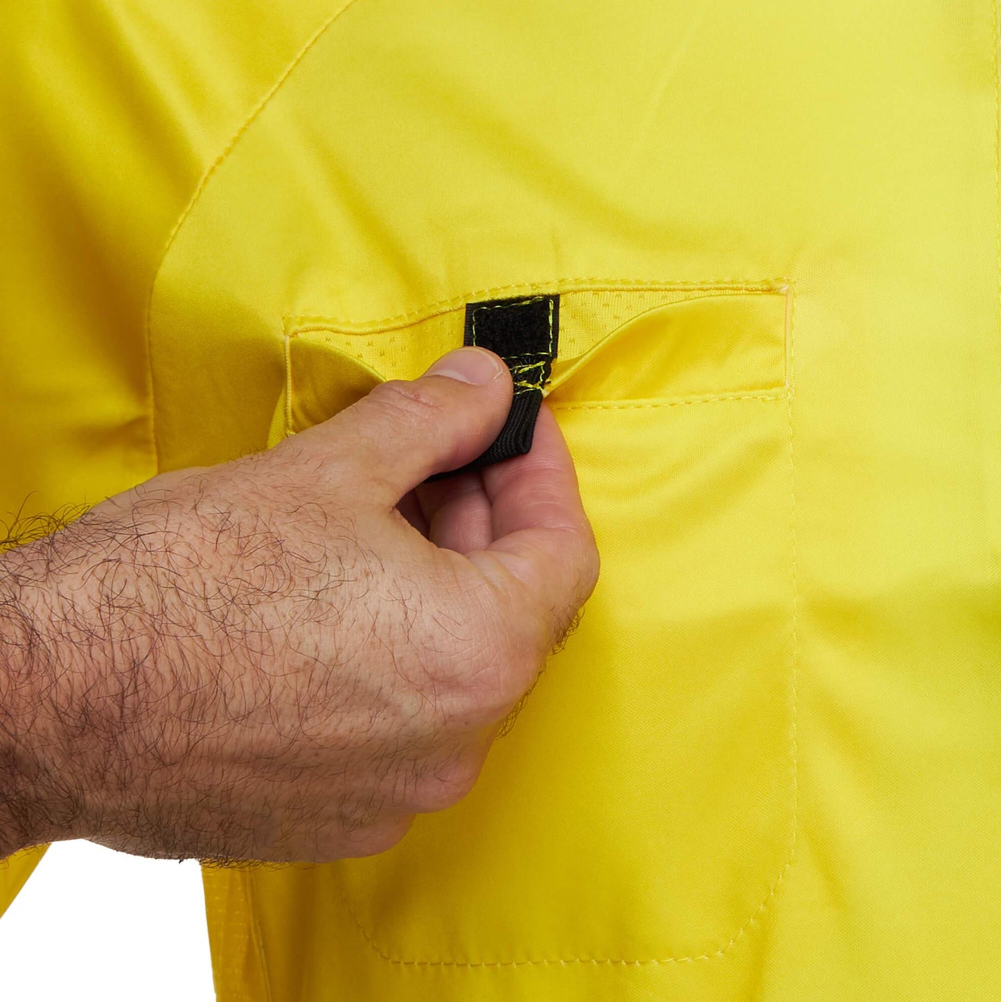 Murray Sporting Goods Pro-Style Soccer Referee Jersey - Short Sleeve | Officials Short Sleeve Soccer Referee Shirt (Yellow, Medium)