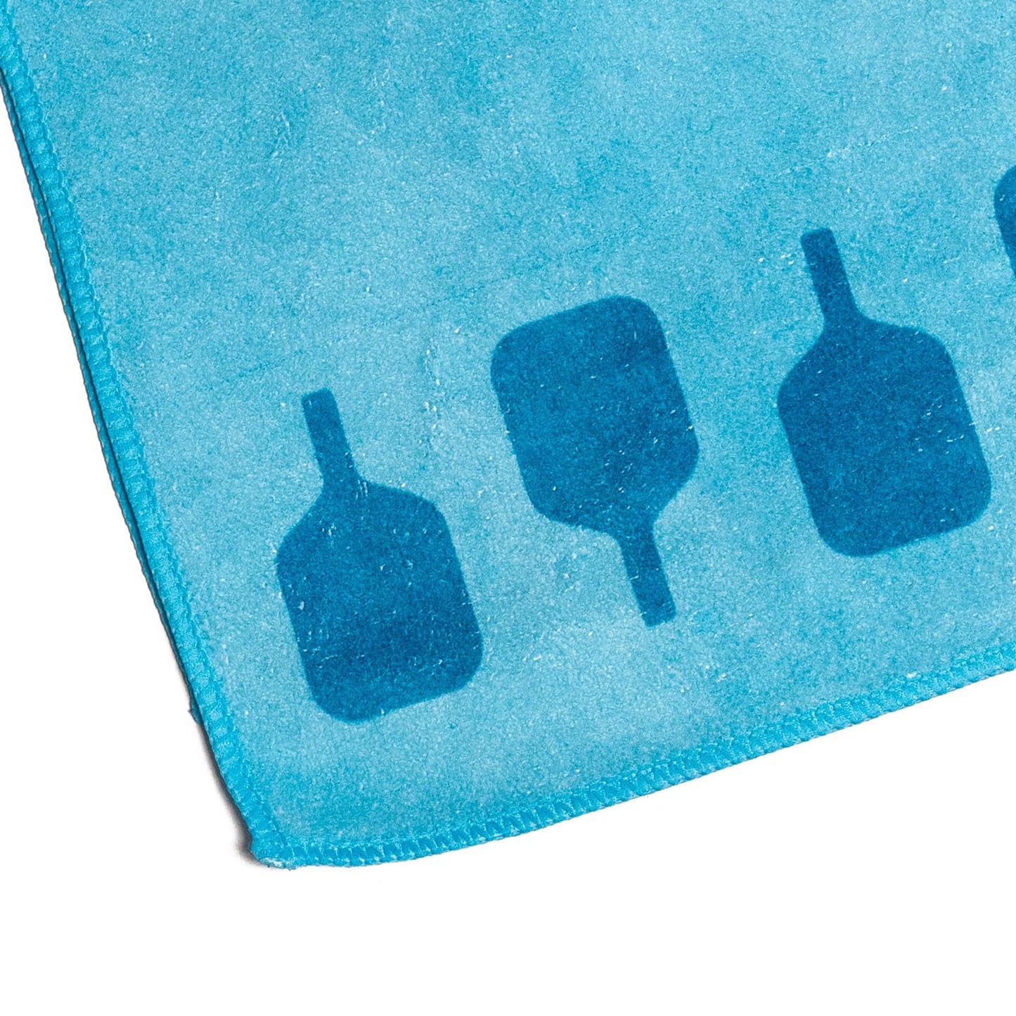 Pickleball Towel – Microfiber Sports Towel with Pickleball Pattern – Quick-Dry Sweat Towel for Pickleball Players, Accessories & Gifts (Teal Pickleball Paddles)
