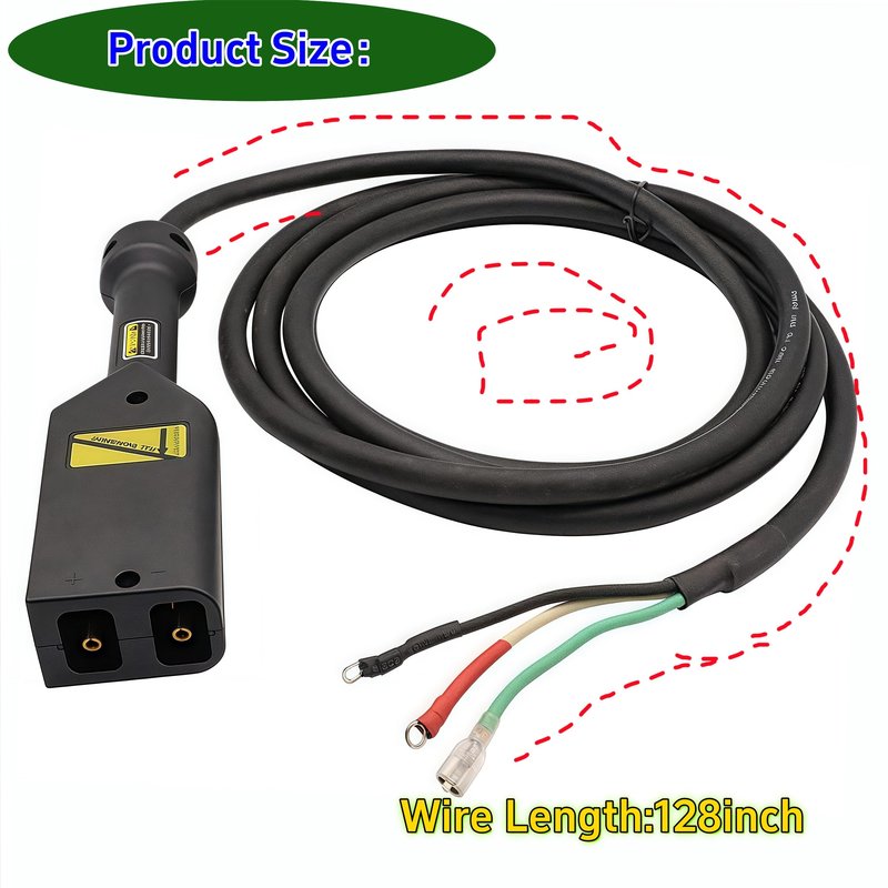 Dr.Acces 36V Golf Cart Powerwise Charger Plug Fit for EZGO Medalist TXT Electric Replace#73345G01