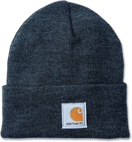 Carhartt Men's Knit Cuffed Beanie - Warm, Stylish Winter Accessory | Classic Black Color