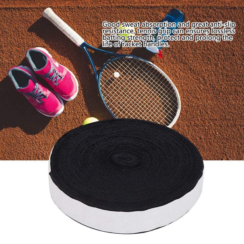 Badminton Overgrip, Anti Skid Sweat Absorbent Enhanced Comfort Control Badminton Grip Tape for Professional Amateur Training Competition Use