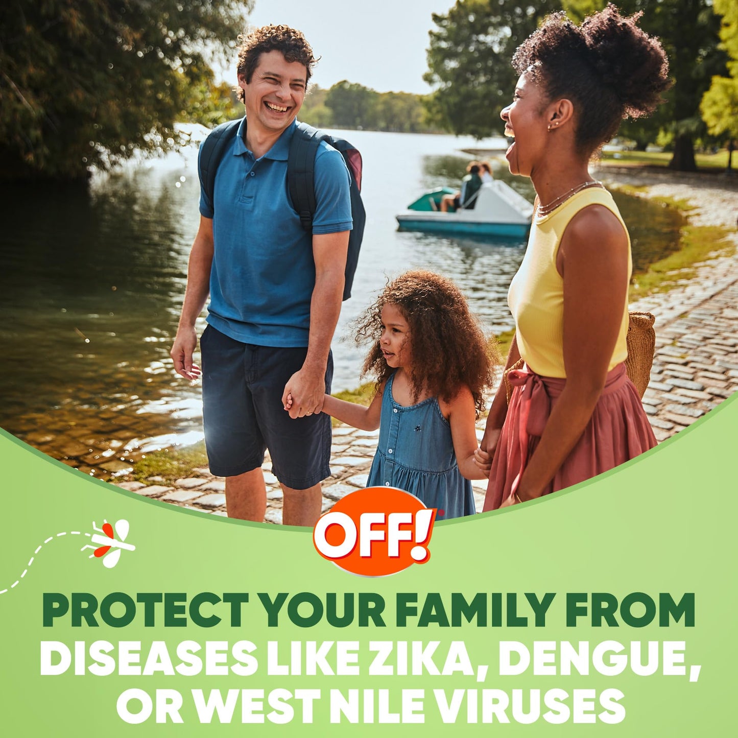 OFF! Deep Woods Dry Bug Spray Insect Repellent VIII Long Lasting Outdoor Protection from Mosquitoes and Ticks 4 Ounce (Pack of 6)