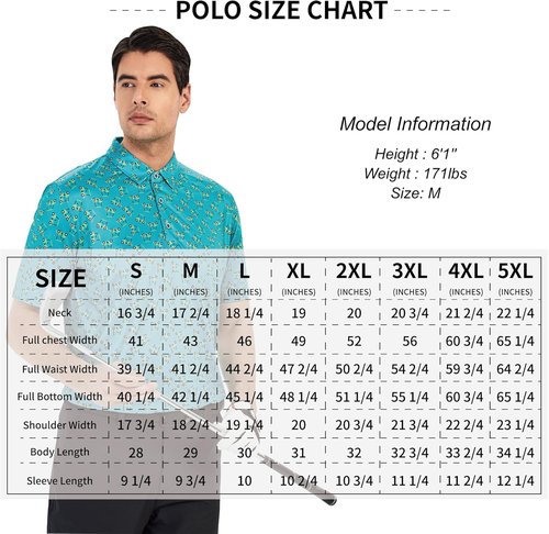Damipow Golf Shirts for Men - Premium Dry Fit Performance Polo | Short Sleeve Collared Design