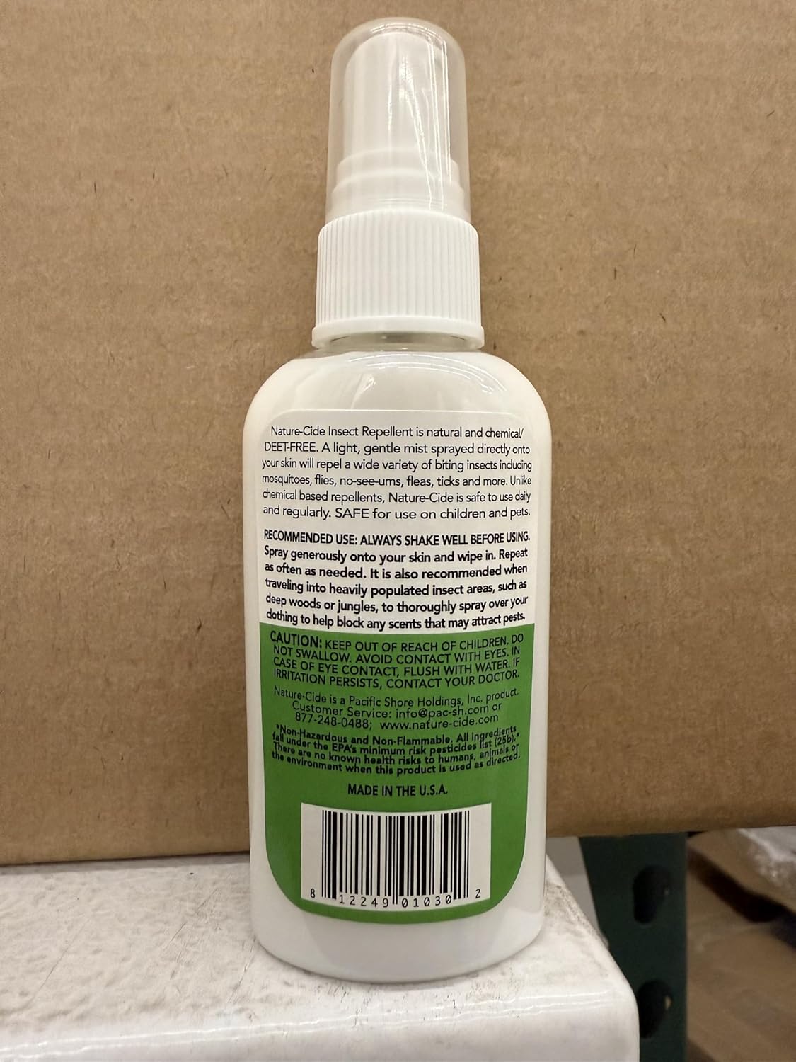 Nature-Cide Insect Repellent - Effective Pest Control Safe for Kids & Pets | 2 oz.