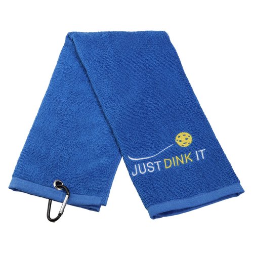 LEVLO Funny Pickleball Lovers Gifts Just Dink it Towels for The Pickleball Player