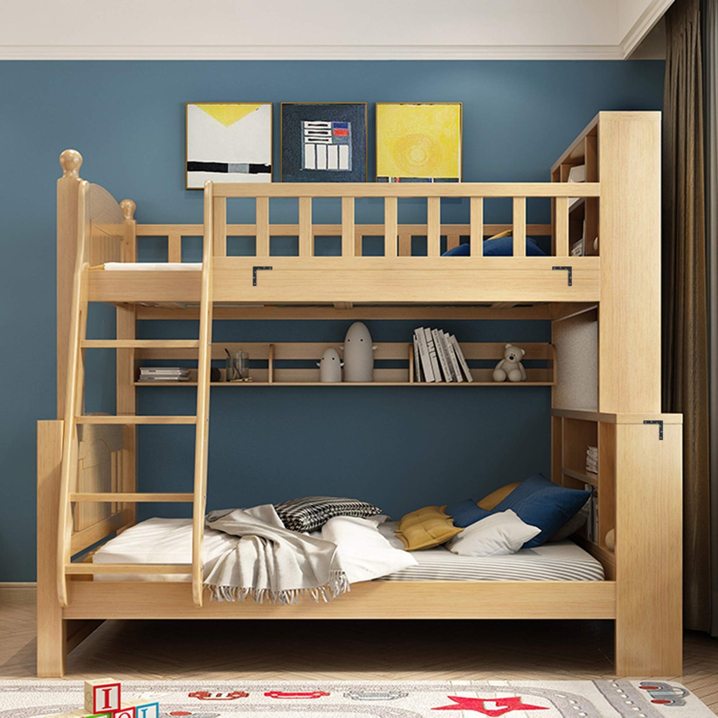 Alise Flat L Brackets for Wood,Black Flat Corner Brace Corner Brackets for Wood Frame Tables Chairs Sofas Beds Cabinets Doors and Windows,4.8x4.8'' Stainless Steel Mending Plates,Pack of 4