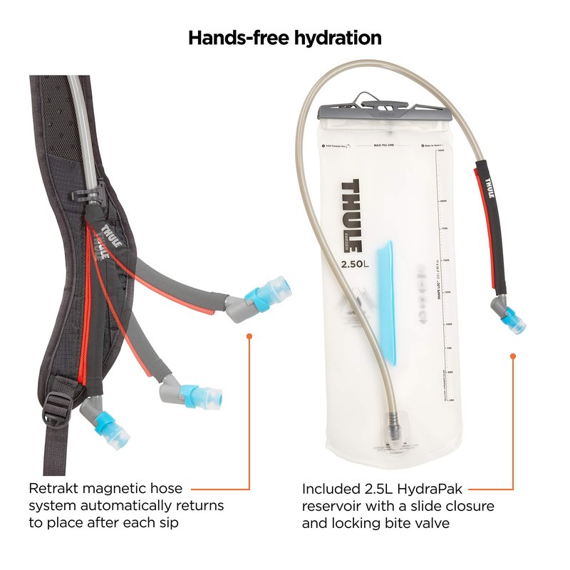 Thule Uptake Hydration Pack, Black, 8L