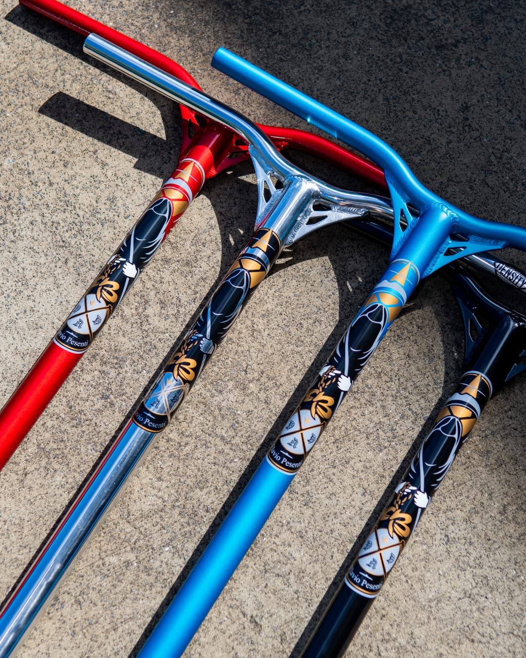 Envy Reaper V2 Scooter Bar - 650mm Blue