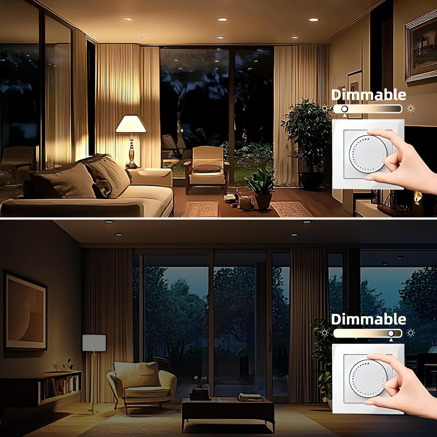 Lachesan JDE11 120V 75W T4 Mini Candelabra Base(Replacement E11 Led Bulb) 2700K Clear Dimmable JD E11 Halogen Light Bulbs for Chandeliers, Ceiling Fan, Table Lamps, Cabinet Lighting, 4 Pack