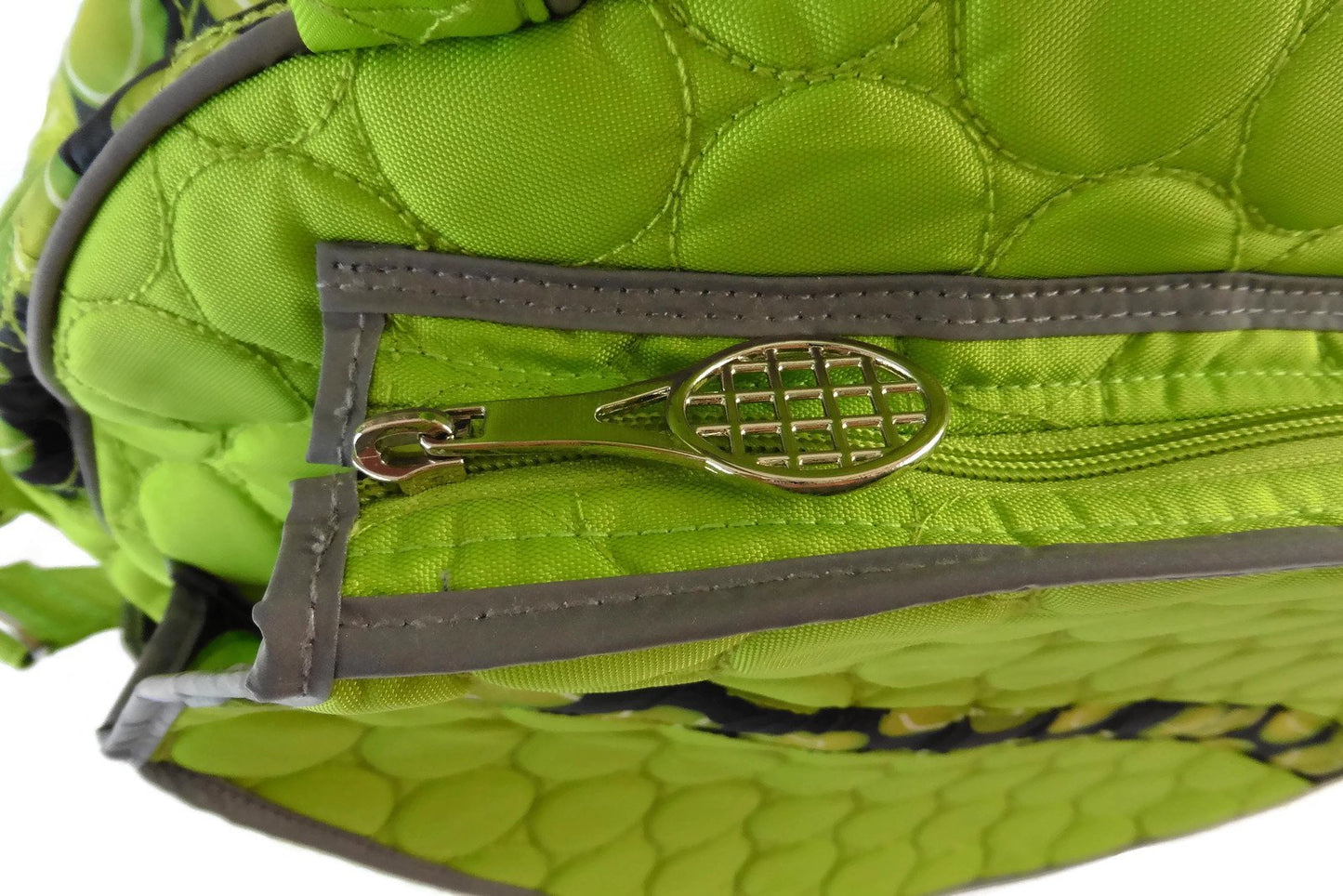 ModaMoo Womens Reflective Tennis Bag, Designed in New York, Green