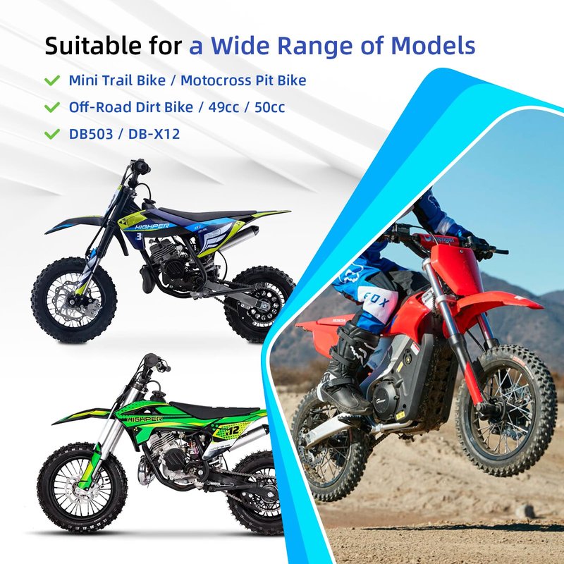 ulip 3.00-10 tubeless tire with PVR50 valve for Mini Trail Bike Off Road Dirt Bike Motocross Pit bike 49cc 50cc