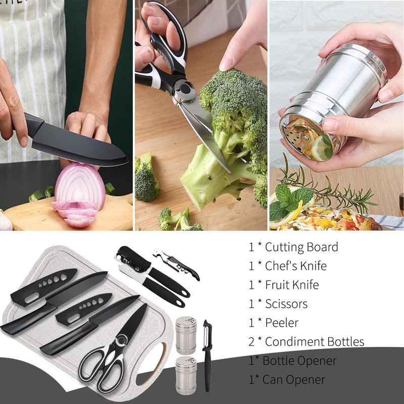 Pansyling Silicone Camping Cooking Set with Storage Bag, RV Camping Must Haves Car Camping Essentials Camper Accessories, Camping Kitchen Cooking Utensil for Picnic Hiking Travel
