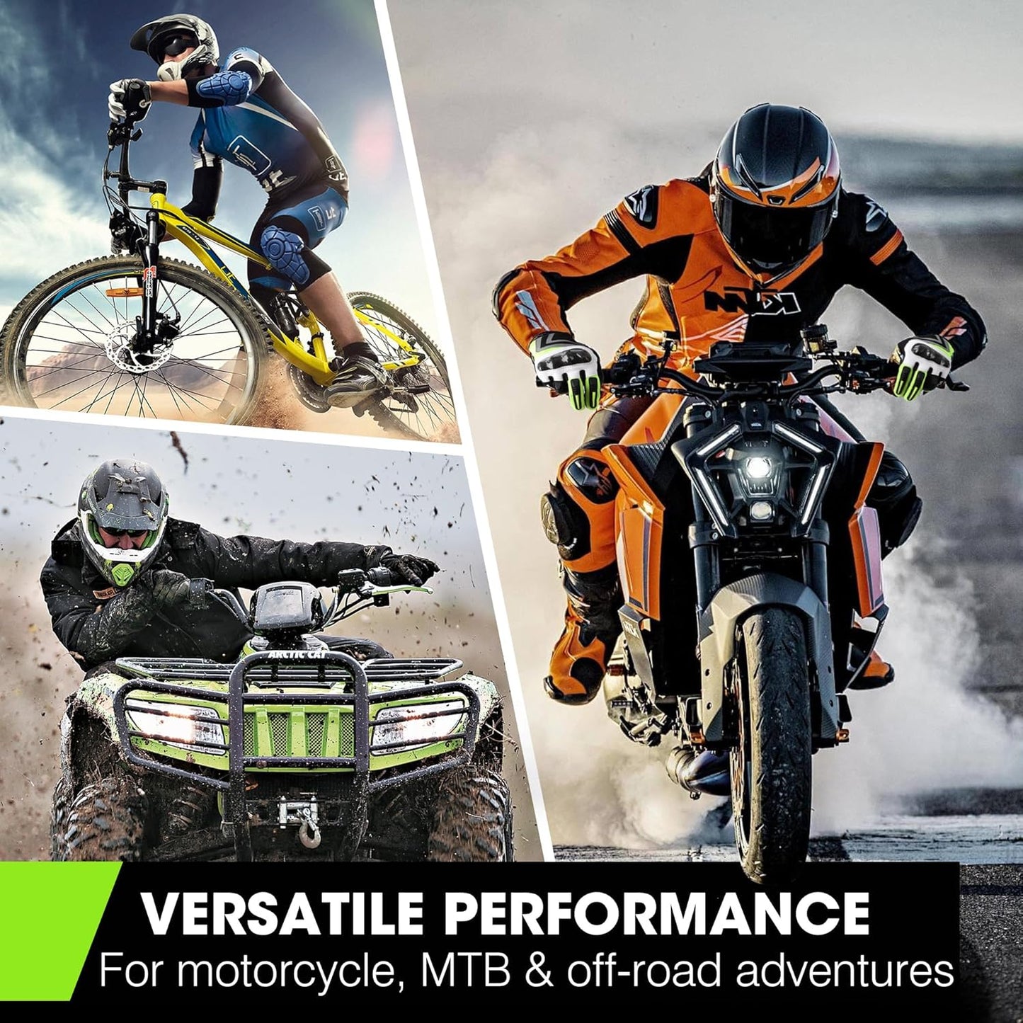 WTACTFUL Motorcycle Gloves - Lightweight Touchscreen Summer Gear for Men | Breathable Motocross Riding
