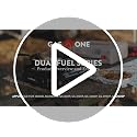 Gas One GS-3400P 8,000 BTU Dual Fuel Portable Camping Stove with Carrying Case