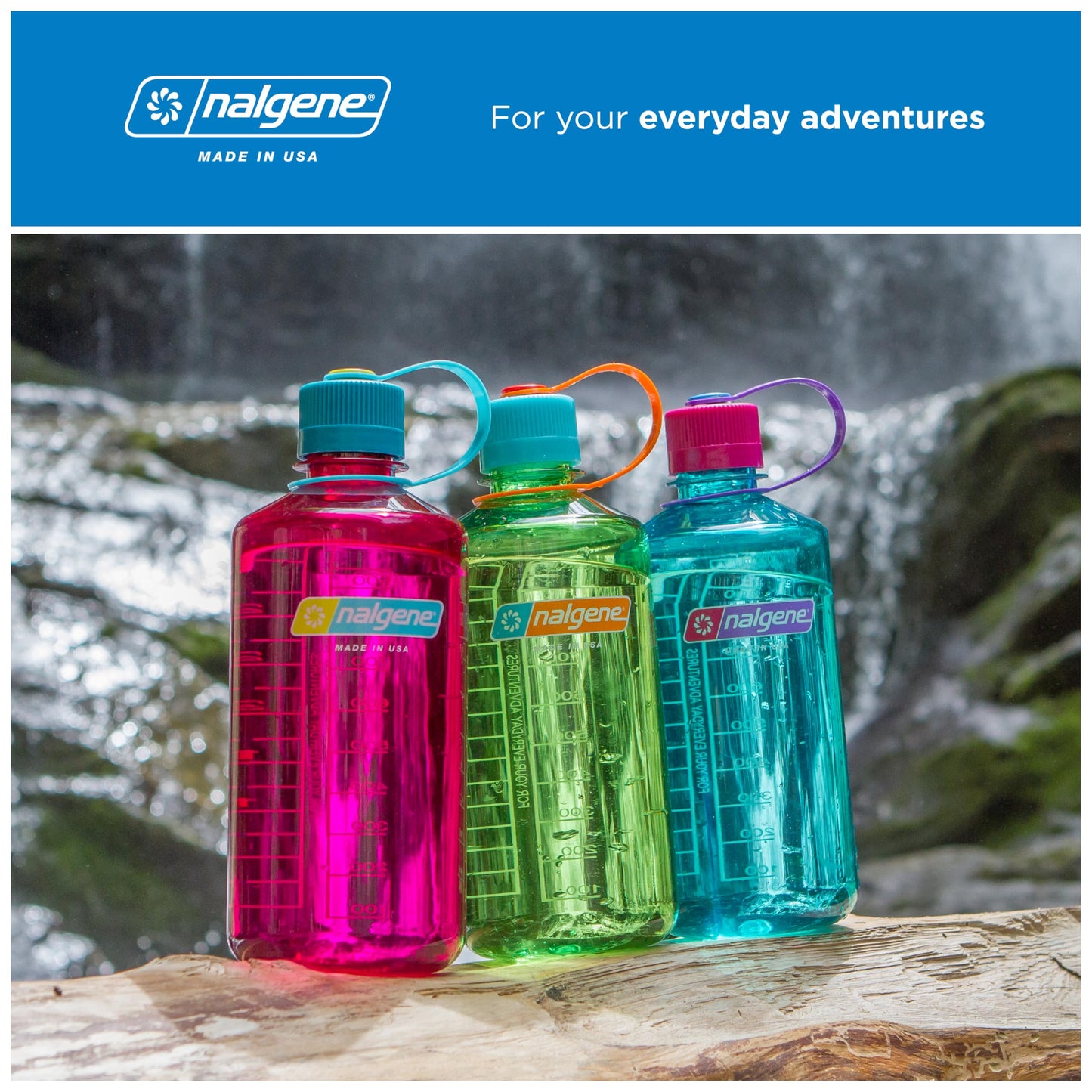 Nalgene 32 oz Narrow Mouth Water Bottle, Jade