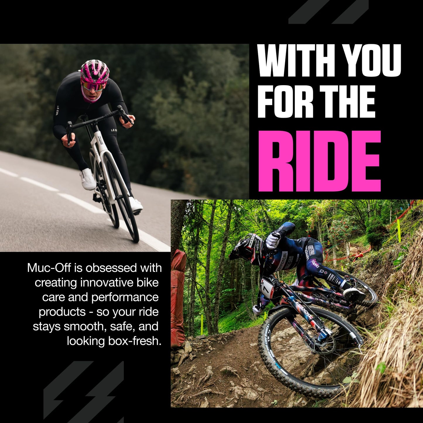 Muc-Off Drivetrain Cleaner, 25.3 fl oz - Effective Bike Chain Cleaner and Bike Chain Degreaser Spray - Bike Cleaner for MTB/Gravel/Road/BMX