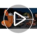 Rechargeable Waterproof Plasma Lighter - Orange Arc Lighter