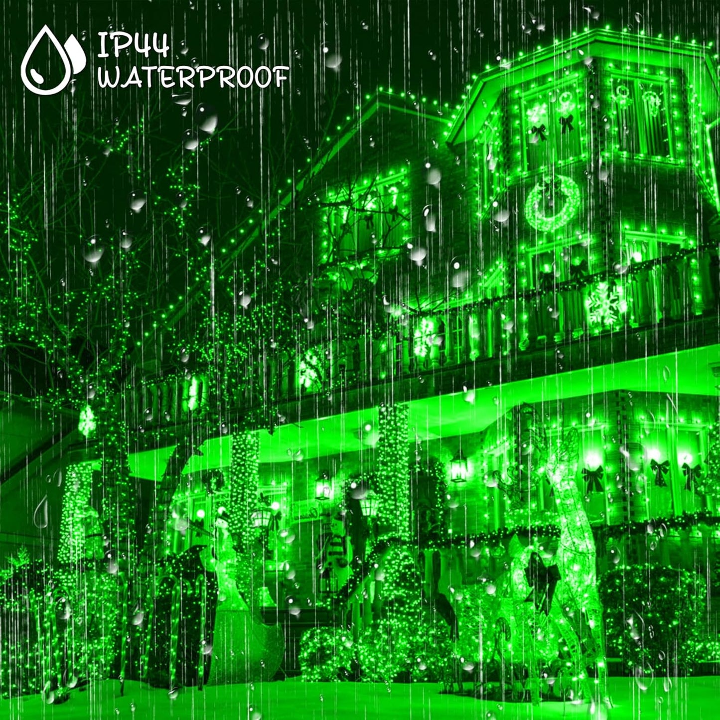 500 LED Christmas String Lights - 164 FT Waterproof RGB Fairy Lights with Remote & Timer for Indoor/Outdoor Holiday Decor