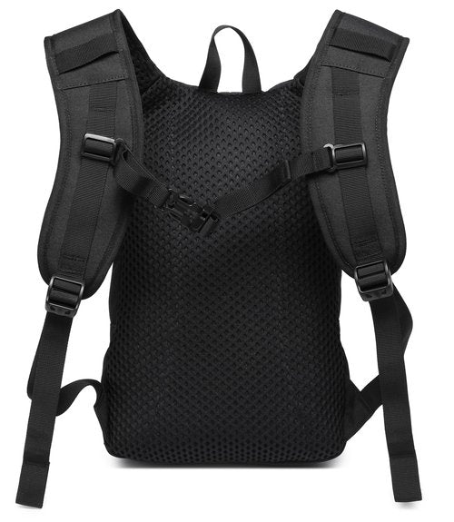 wotony Hydration Backpack with Water Bladder for Hiking Tactical Hydration Pack for Men Women Molle Water Backpack for Hiking (Black, 3L-Bladder)