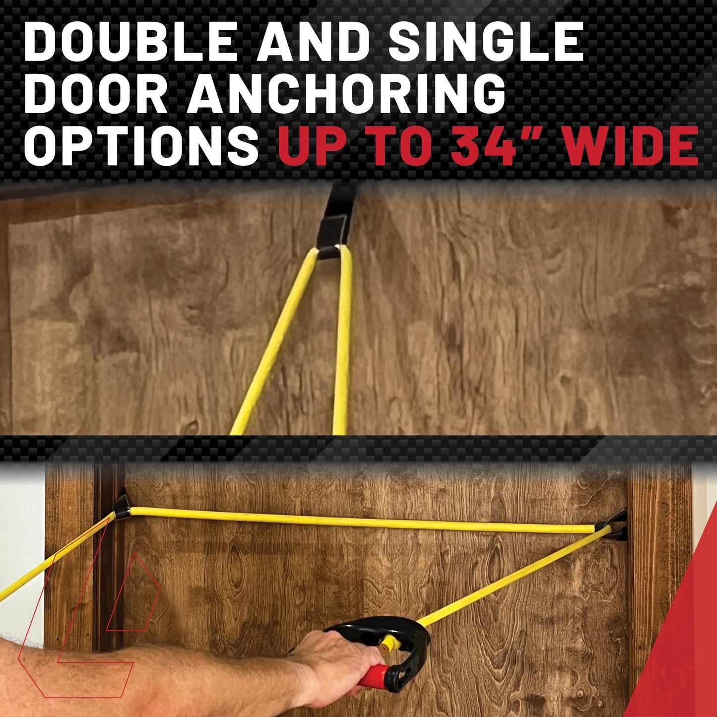 Lifeline Fitness Multi-Anchor – Versatile Resistance Band Anchor for Doors, Poles, Beams, and Outdoor Workouts