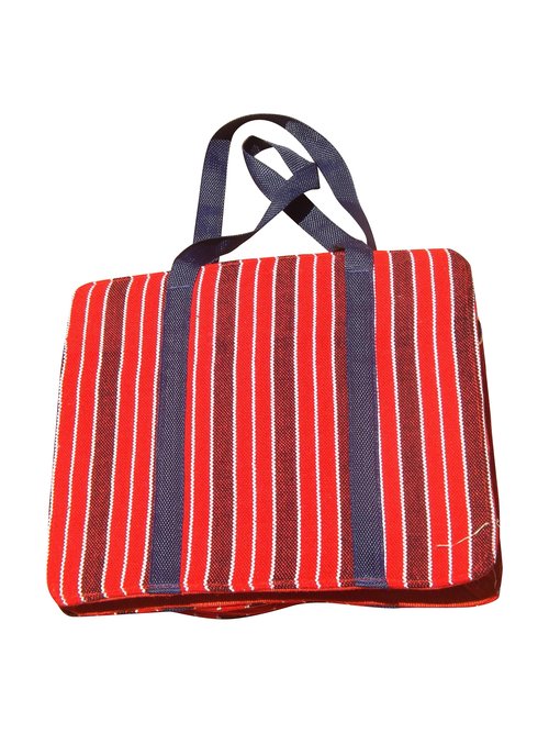 Green Breeze Imports Natural-Fiber Shoulder-Style Tennis Bag