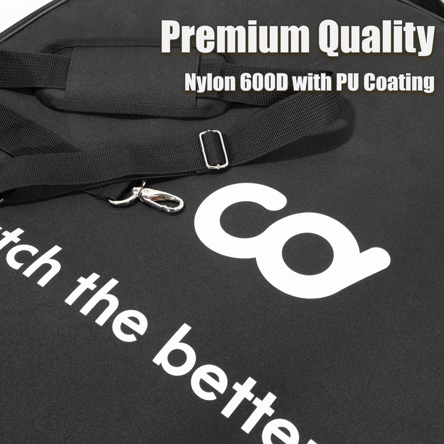 CyclingDeal Bike Bicycle Single Wheel Bag - Quality Foam Pads for 700c Road Bike & 26" 27.5" 29" MTB Wheel with Max Tire Width 3" - Quality Nylon 600D - with Handle & Detachable Shoulder Strap