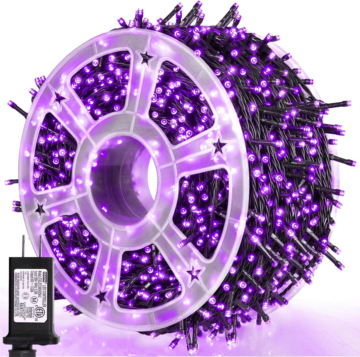 500 LED Christmas String Lights - 164 FT Waterproof RGB Fairy Lights with Remote & Timer for Indoor/Outdoor Holiday Decor