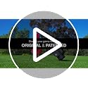 Magnetic Golf Towel - Ultra-Absorbent Microfiber - 18" x 18" - Black