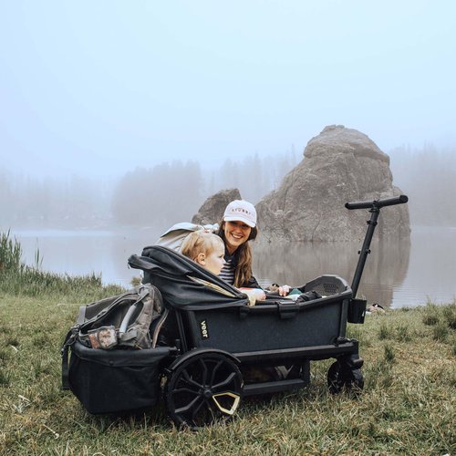 Veer Rear Foldable Storage Basket for Veer All-Terrain Cruiser XL 4 Seater. NOT Compatible with All-Terrain Cruiser 2 Seater or Cruiser-City Models.
