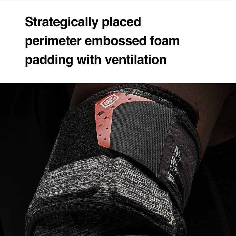 100% Surpass Mountain Biking Elbow Pad - MTB & BMX Protection - Heavy Duty Hard Plastic and Smartshock Impact Absorbing Foam Padding