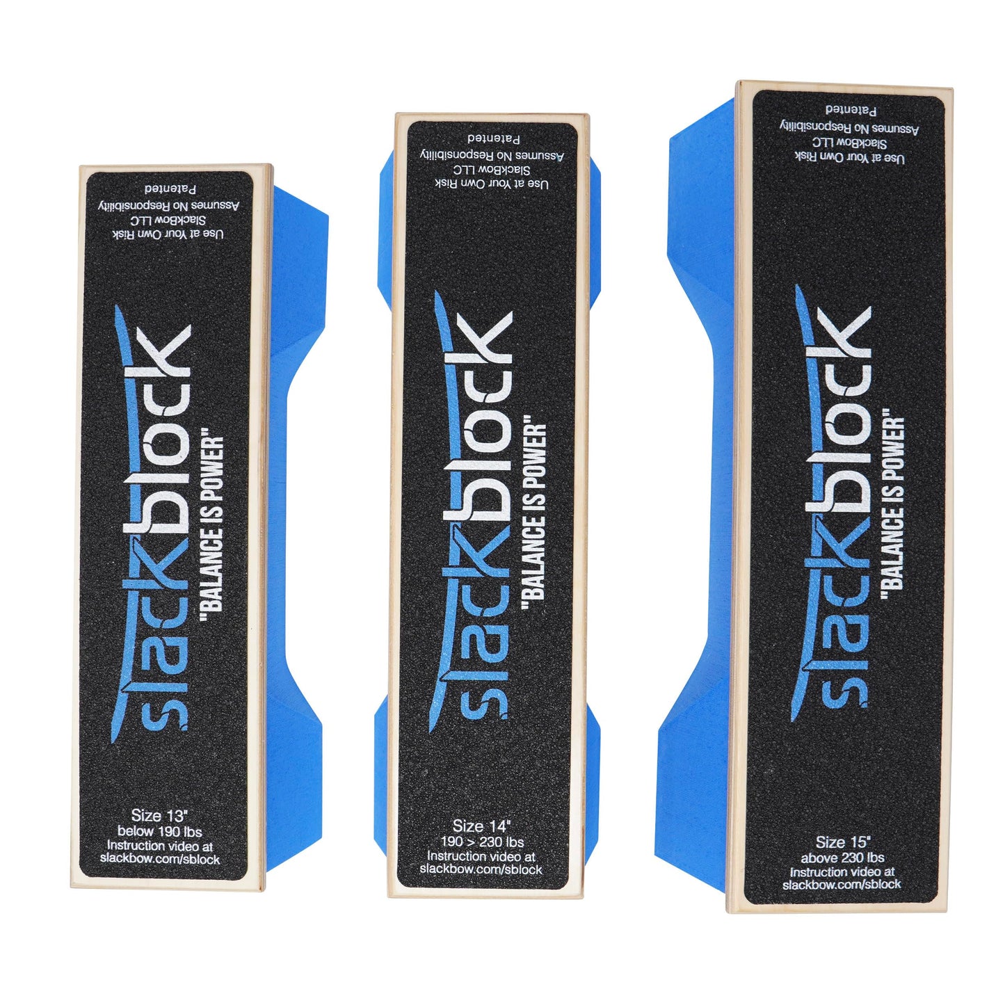 SlackBow SlackBlock Athletic Balance Trainer – Improve Balance, Stability, and Athletic Performance – Condition Your Body and Prevent Injury - Compact and Portable – 14"