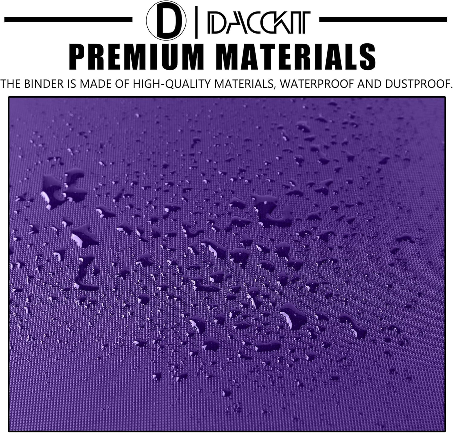 Premium Card Binder - 12 Pocket Design Fits 1200 Cards | 3X4 Ringless with Sleeves in Classic Purple