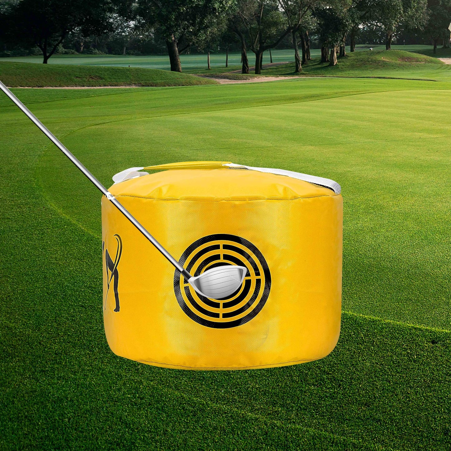 Hairchens Golf Impact Bag Golf Hitting Bag Hitting Bag Golf Impact Power Smash Bag Swing Training Aids Waterproof Durable