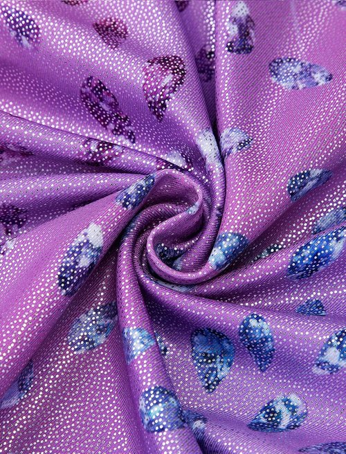 HOZIY Gymnastics Leotards - Sparkle Unicorn & Leopard Biketard for Girls & Toddlers