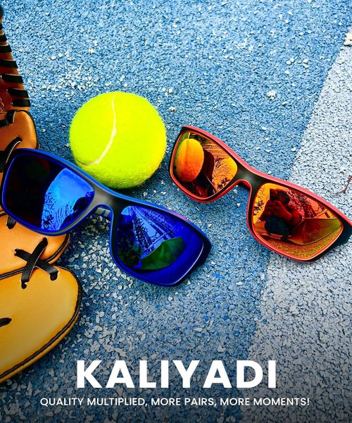 KALIYADI Polarized Sunglasses - UV Protection Sports Glasses for Men | Ideal for Driving, Cycling, Fishing