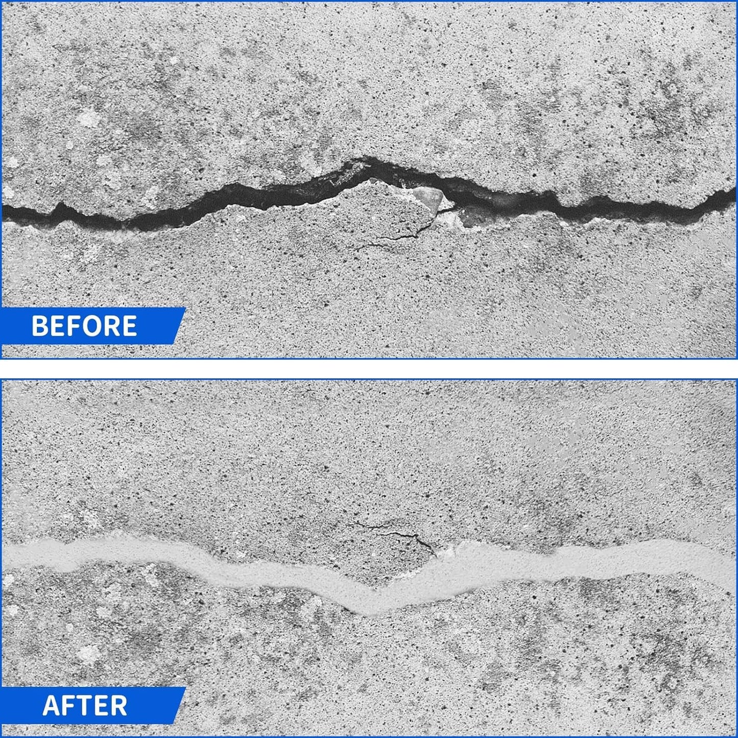 Foam Backer Rod for Gaps Concrete Crack Filler Joints Foam Gap Fillers Caulk Saver Backing Rod Concrete Filler Rope Joint Filler (1/2 Inches X 10 Feet)