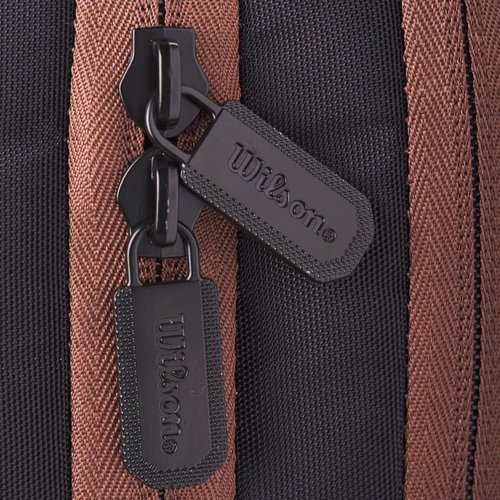 Wilson Pro Staff V14 Super Tour Tennis Backpack - Brown, Holds up to 2 Rackets