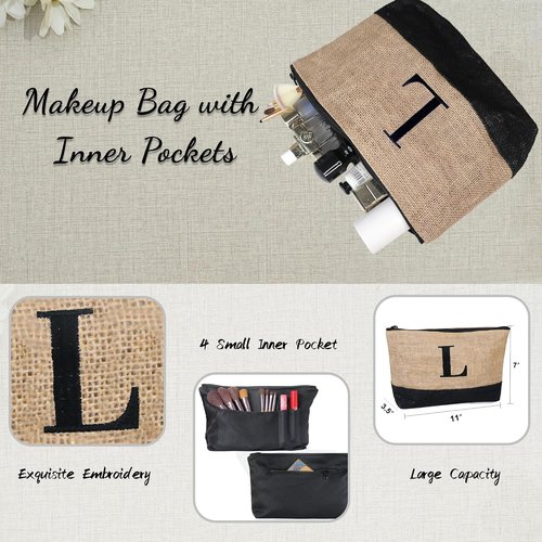 BeeGreen Personalized Canvas Tote Bag - Stylish Leather Handle Gift for Mother's Day, Birthdays & Weddings