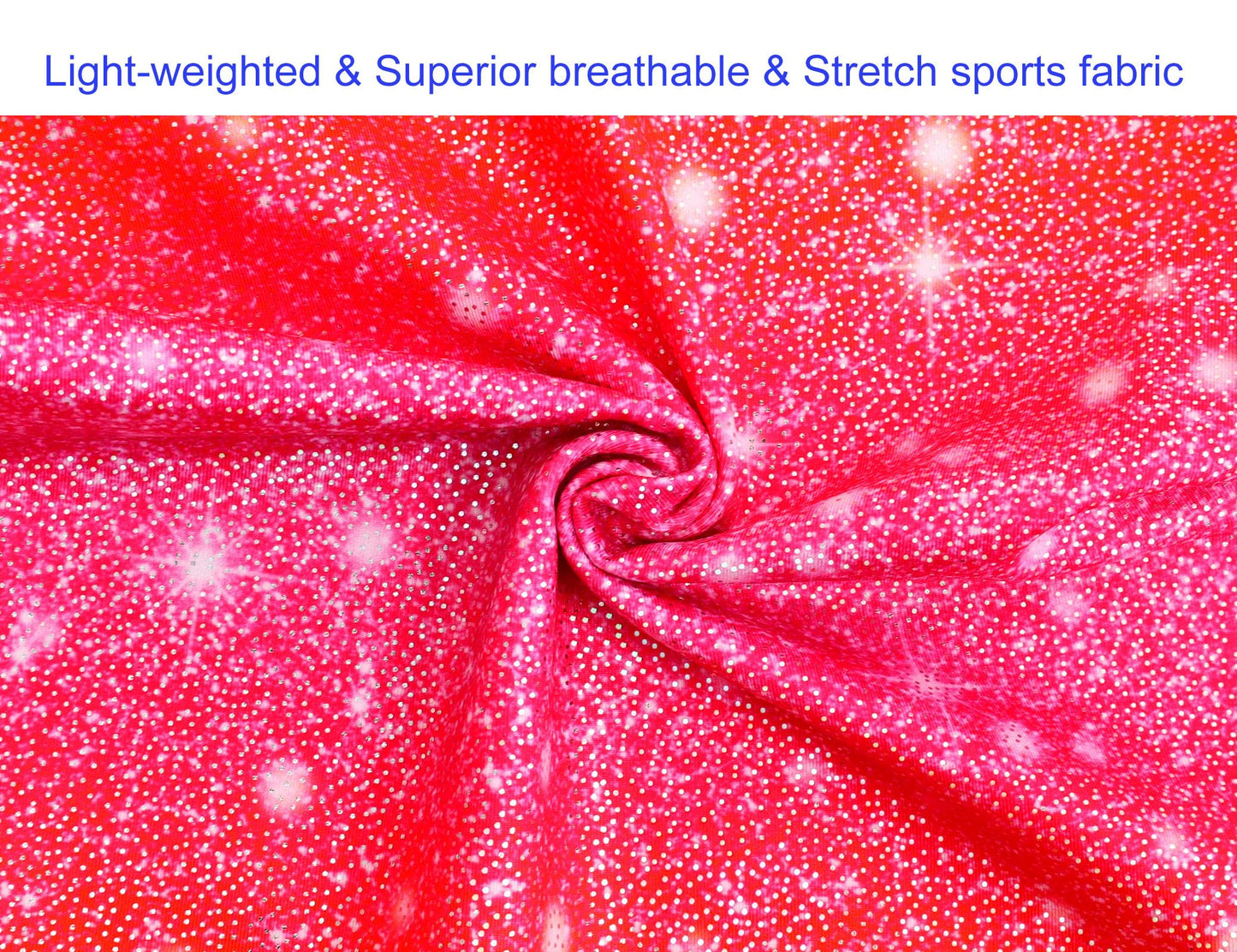 Domusgo Girls Gymnastics Leotards Size 8-9 Years Old Sparkle Red Rose Sleeveless Biketards One Piece Tumble Bodysuits Gym Outfit