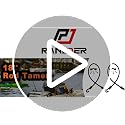 Rod Tamer Deck Mount Rod Straps - Black, 2 Pack