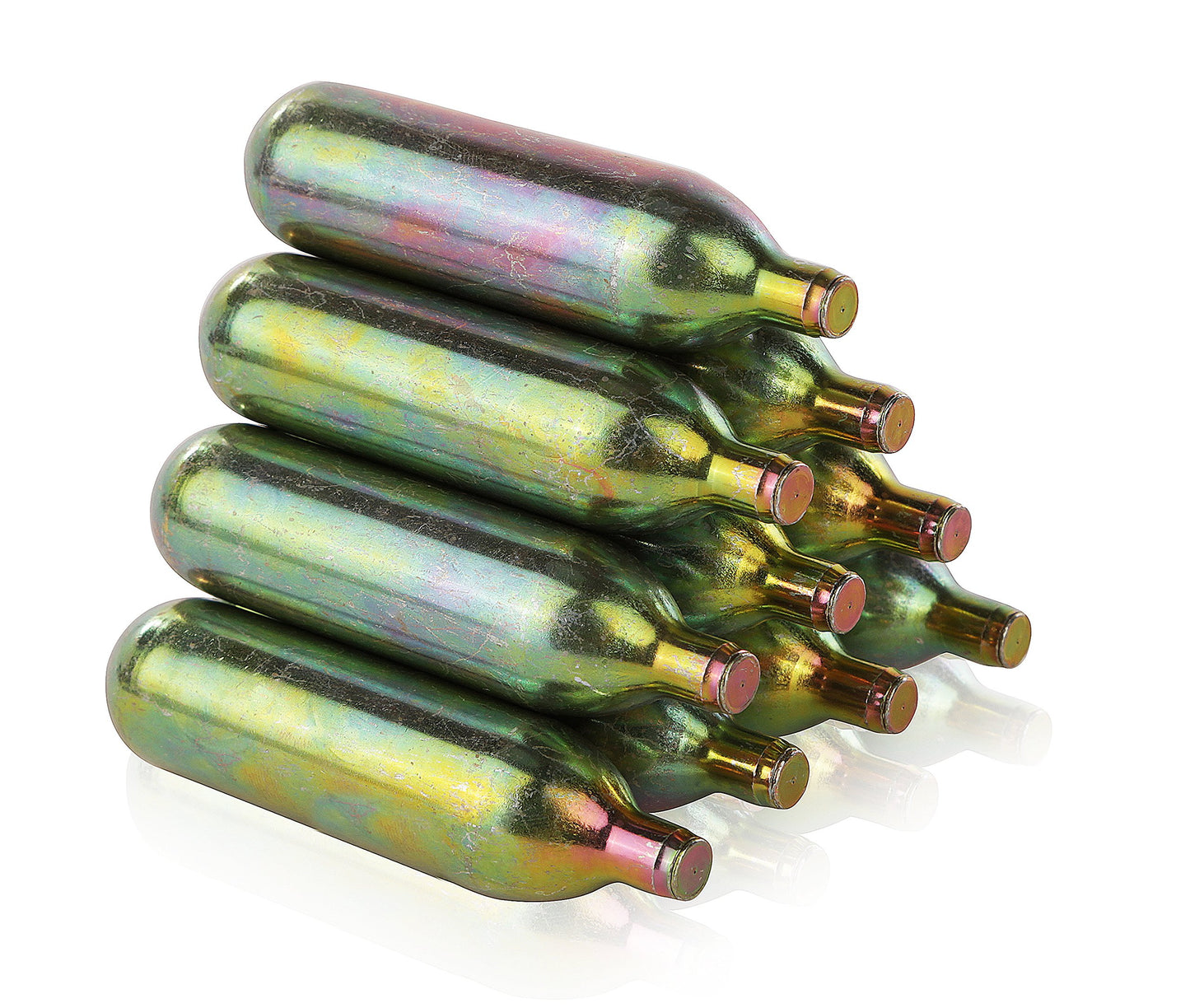 RedRock Unthreaded 16 Gram CO2 Cartridges, Food Grade Beverage Beer Keg Cartridge Chargers (10 Pack)