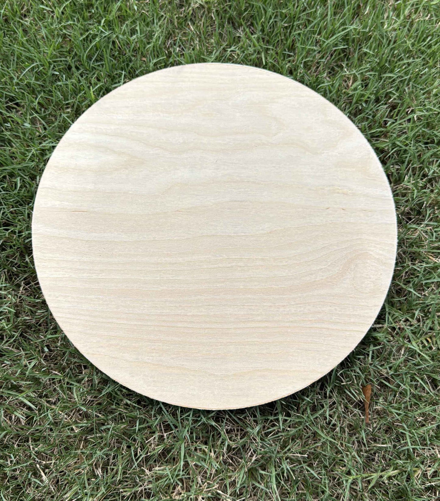 Borowood 18-Inch Birch Wood Round - 1/4” Thick Plywood Circle for Crafts, Signs, Painting, Laser Cutting - 1 Pack - Made in USA