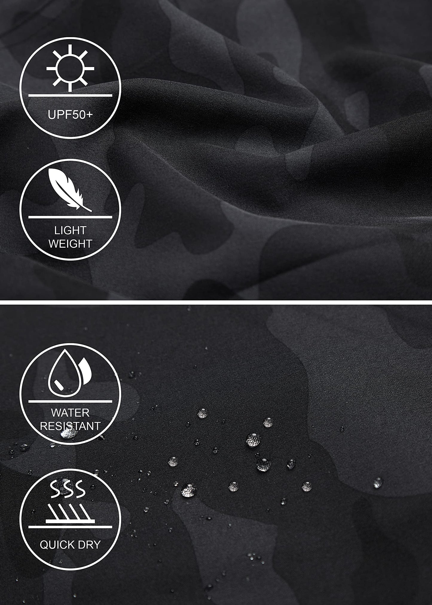 Libin Women's Camo Cargo Joggers Lightweight Quick Dry Hiking Pants Athletic Lounge Casual Travel, Camo Black L