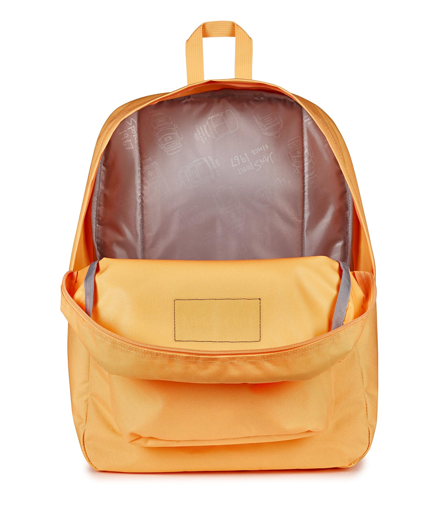 JanSport SuperBreak One Backpack - Durable, Lightweight Bag with 1 Main Compartment, Front Utility Pocket with Built-in Organizer, Premium Backpack, Orange Soda