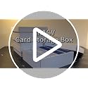 4-Row 3200 Card Capacity Trading Card Storage Box - Organize Game Cards