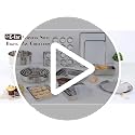 E-far 9.5 Inch Cake Pan with Rack Set - 2 Pans + 2 Racks Stainless Steel, Mirror Finish