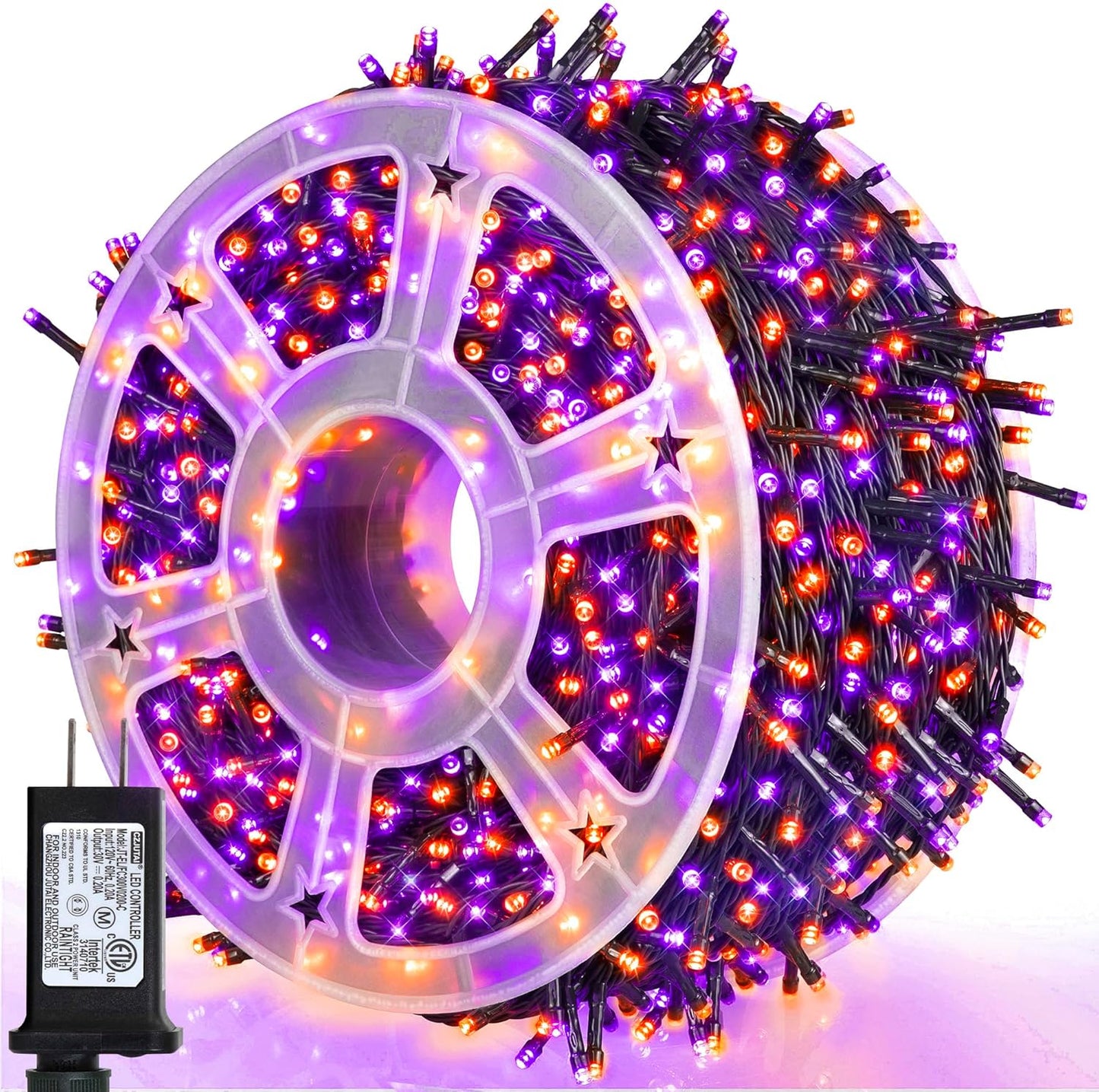 500 LED Christmas String Lights - 164 FT Waterproof RGB Fairy Lights with Remote & Timer for Indoor/Outdoor Holiday Decor