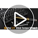 50Pcs Bike Torque Wrench Set - 1/4 Inch Drive 10-230 IN.LB